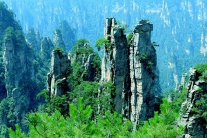 普陀到长沙旅游，长沙到张家界旅游特价，张家界团购三日游晚班